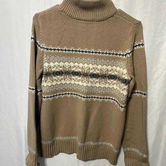 🧥 Croft & Barrow Fair Isle Turtleneck Sweater – Size Small - Picture 3 of 6
